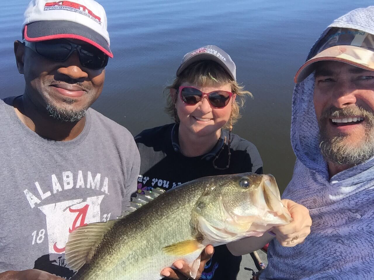 PS Bass Guide Clients